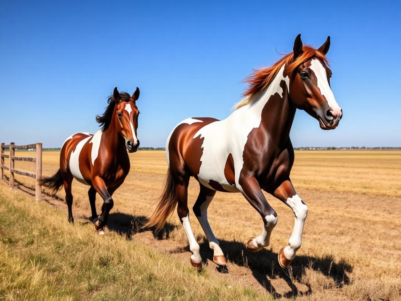 Paarden in galop